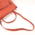 CELINE SHW Belt Bag 2 Way Shoulder Bag Handbag Calfskin Leather Red