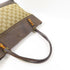GUCCI GG GHW Tote Bag 353125 Canvas/Calfskin Leather Brown