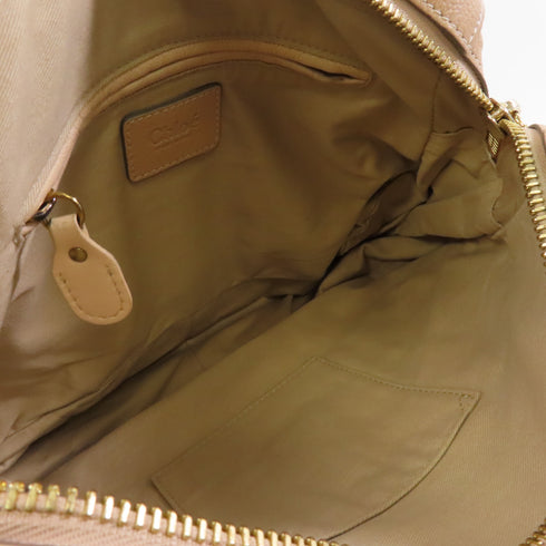 Chloe GHW 2 Way Shoulder Bag Handbag Leather Pink