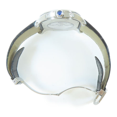 CARTIER Calibre de Cartier Automatic Watch W7100014 Stainless Steel Black