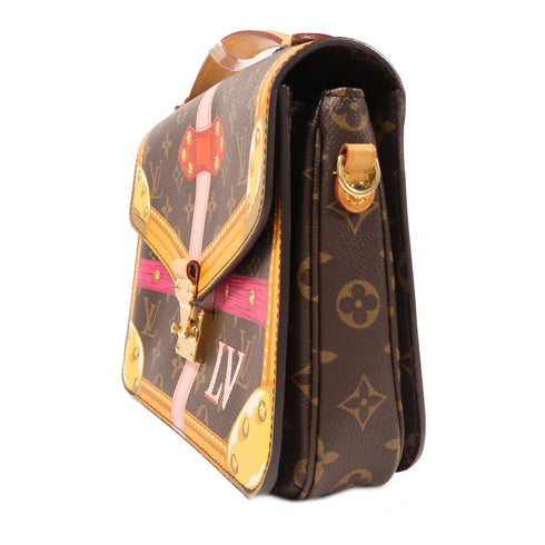 LOUIS VUITTON LV Summer Trunk Pochette Metis 2 Way Bag M43628 Monogram Brown