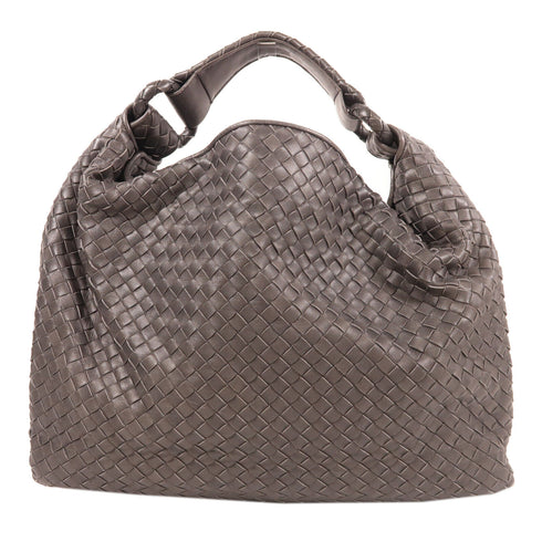 BOTTEGA VENETA BV Shoulder Bag Calfskin Leather Grey