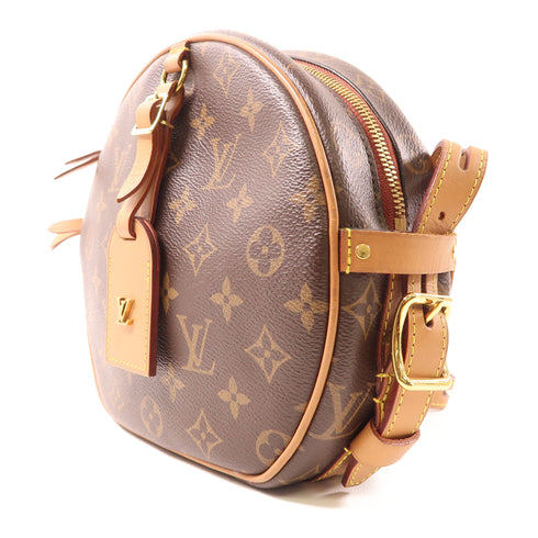 LOUIS VUITTON LV GHW Boite Chapeau Souple MM Monogram Shoulder Bag Brown M52294