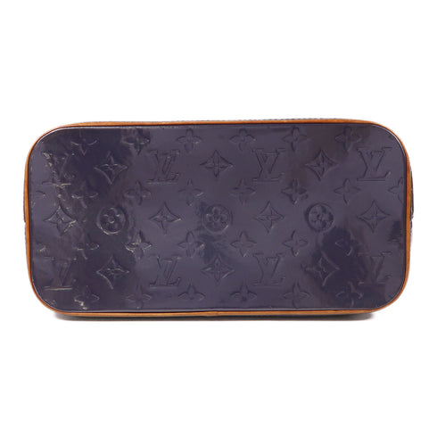 LOUIS VUITTON LV GHW Houston Hand Bag M91093 Monogram Vernis Purple