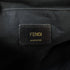FENDI GHW Clutch Bag 7VA433 A7SR Calfskin Leather Black