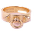 HERMES CDC Ring Collier De Chien 18K Pink Gold Hermes#50 US#5.25