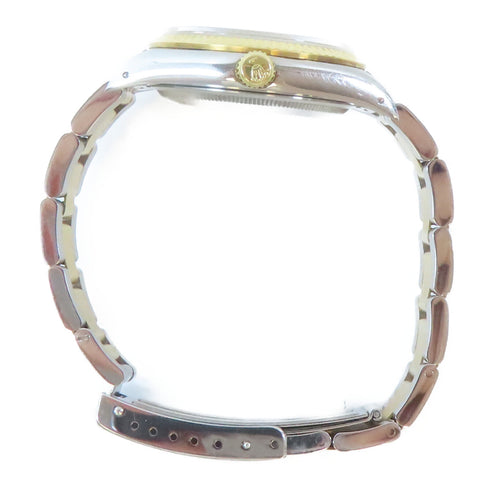 ROLEX Oyster Perpetual Automatic Watch 14233 18K Yellow Gold Stainless Steel