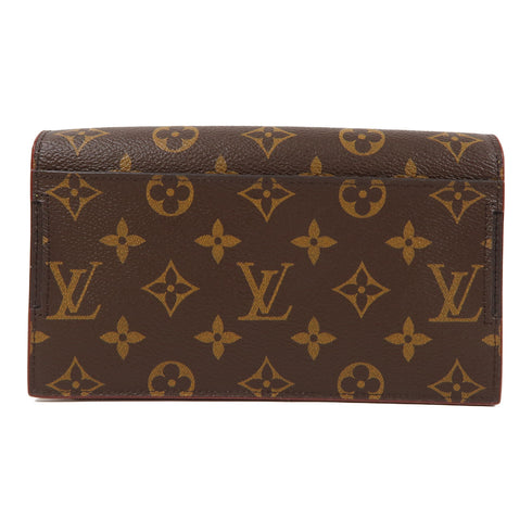 LOUIS VUITTON LV GHW Wallet Waist Bag M68549 Monogram Brown
