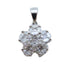 JEWELRY Diamond Pendant Top 18K White Gold