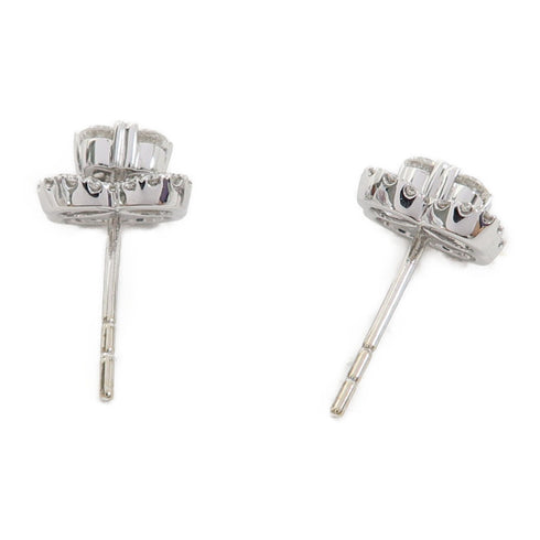 Fine Jewelry 0.71ct Diamond 0.005ct Diamond 3.30g Earrings 18K White Gold