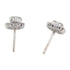 Fine Jewelry 0.71ct Diamond 0.005ct Diamond 3.30g Earrings 18K White Gold