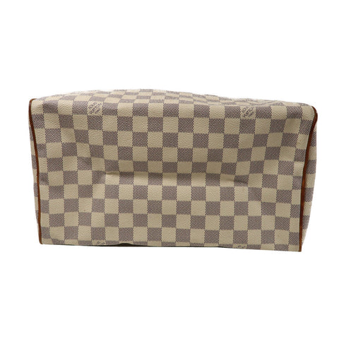 LOUIS VUITTON LV GHW Speedy 30 Hand Bag M41533 Damier Beige