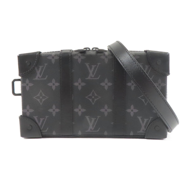 LOUIS VUITTON LV Soft Trunk Wallet Shoulder Bag M69838 Monogram Eclipse Black