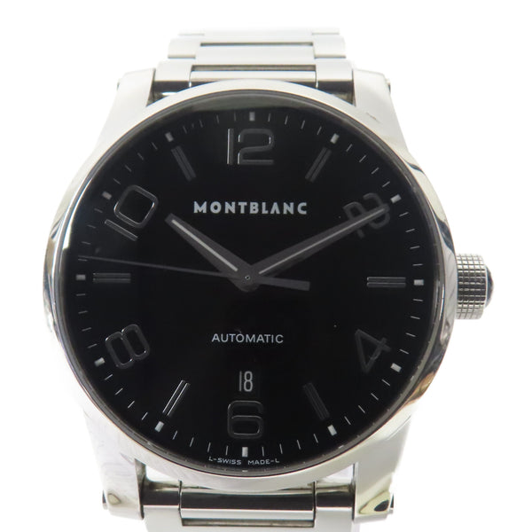 MONTBLANC Timewalker Automatic Watch 7265 Stainless Steel Black