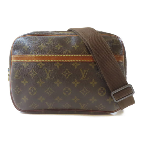 LOUIS VUITTON LV GHW Reporter PM Shoulder Crossbody Bag M45254 Monogram Brown