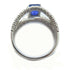 FINE JEWELRY 1.56ct Sapphire 0.7ct Diamond Ring PT900 Platinum US#5.75