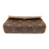 LOUIS VUITTON LV GHW Pochette Florentine Waist Bag M51855 Monogram Brown