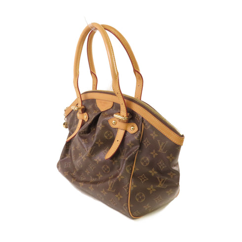 LOUIS VUITTON LV GHW Tivoli GM Handbag M40144 Monogram Brown
