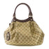 GUCCI GG GHW Handbag 211944 Canvas Brown