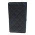 CHANEL Quilted CC SHW Cambon Long Wallet Calfskin Leather Black/Pink