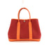 HERMES PHW Garden Party TPM Tote Bag Canvas/Leather