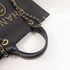 CHANEL CC GHW Deauville 2 Way Shoulder Tote Bag Handbag Calfskin Leather