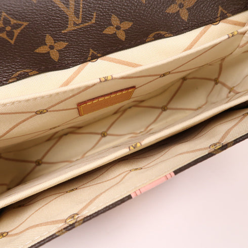 LOUIS VUITTON LV Summer Trunk Pochette Metis 2 Way Bag M43628 Monogram Brown