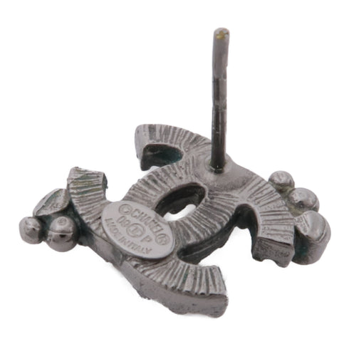 CHANEL CC Earrings Accessories PVC Metal