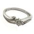 FINE JEWELRY 0.18ct Diamond Ring 18K White Gold US#5.25