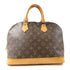 LOUIS VUITTON LV GHW Alma Handbag M51130 Monogram Brown v1