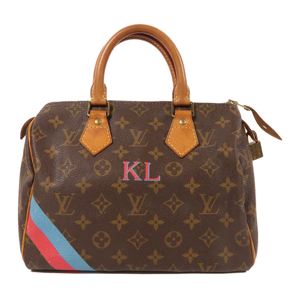 LOUIS VUITTON LV Speedy 25 Hand Bag M41528 Monogram Brown