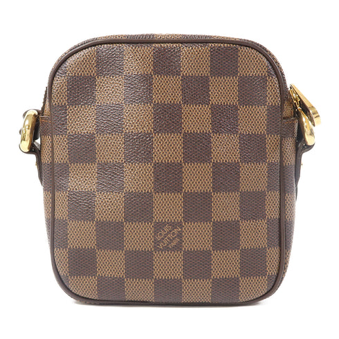LOUIS VUITTON LV GHW Rift Shoulder Bag N60009 Damier Ebene Brown