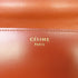 CELINE GHW Classic Box Shoulder Bag Calfskin Leather Brown v1