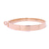HERMES 0.26ct Diamond Bracelet Bangle 18K Pink Gold