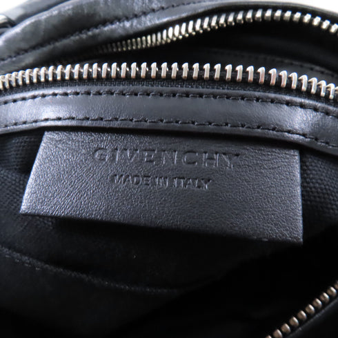 GIVENCHY SHW Pandora 2 Way Shoulder Bag Calfskin Leather Black