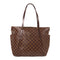 LOUIS VUITTON LV GHW Totally MM Shoulder Bag N41281 Damier Ebene Brown v1