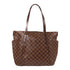 LOUIS VUITTON LV GHW Totally MM Shoulder Bag N41281 Damier Ebene Brown v1