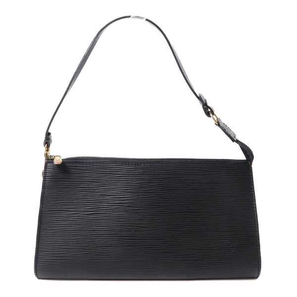 LOUIS VUITTON LV GHW Pochette Accessoires Pouch Handbag M52942 Epi Black