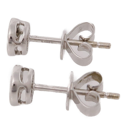 JEWELRY Diamond Earrings 18K White Gold v8