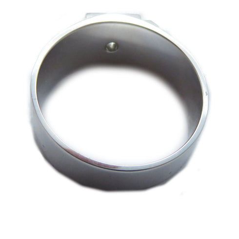 FINE JEWELRY 0.18ct/0.03ct Diamond Ring 18K White Gold US#8.5