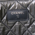 CHANEL CC SHW Clutch Handbag Denim Grey