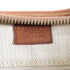 HERMES GHW Toile Natural Barenia Gao Shoulder Bag Canvas Leather Beige Brown