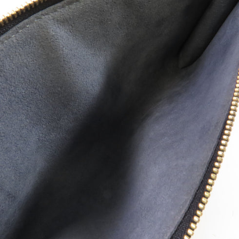 LOUIS VUITTON LV GHW Pochette Accessoires Pouch Handbag M52942 Epi Leather Black