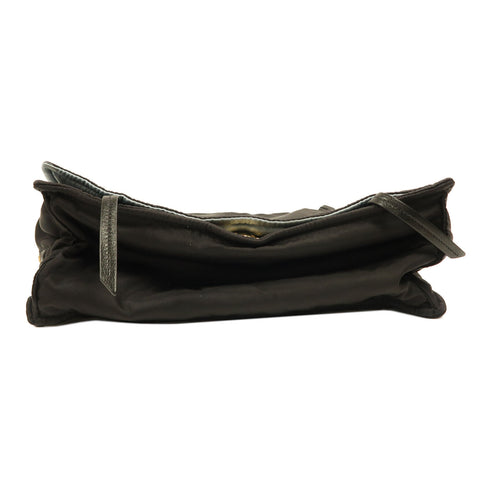 PRADA GHW Etiquette Shoulder Bag 2 Way Shoulder Bag Handbag Nylon Black