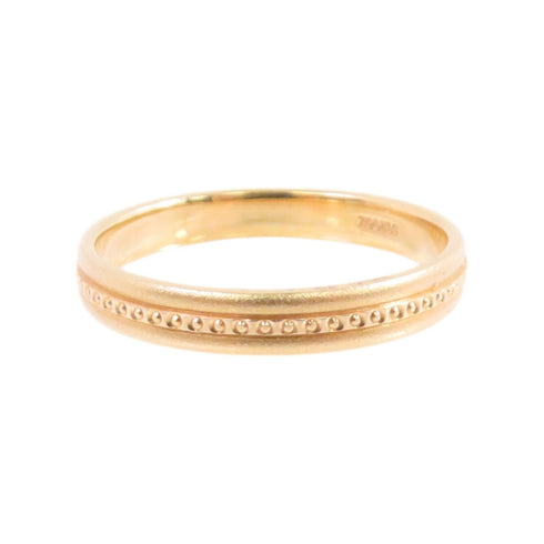 JEWELRY Gold Ring US#8.75 18K Yellow Gold