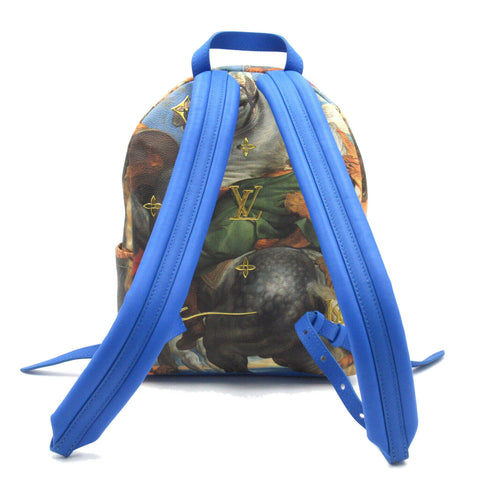 LOUIS VUITTON LV Rubens Palm Springs Backpack M43335 Masters collection Blue