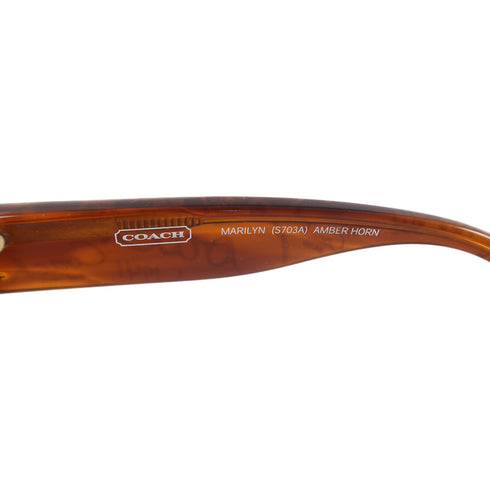 COACH Sunglasses PVC Brown