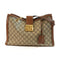 GUCCI GG GHW Padlock GG Chain Shoulder Bag PVC Coated Canvas 479197 Brown