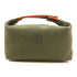 HERMES PHW Bride A Brac Case Large Handbag Canvas Vert Fonce
