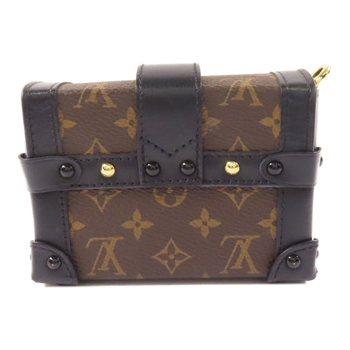 LOUIS VUITTON LV GHW Essential Trunk Clutch Bag M68566 Monogram Brown